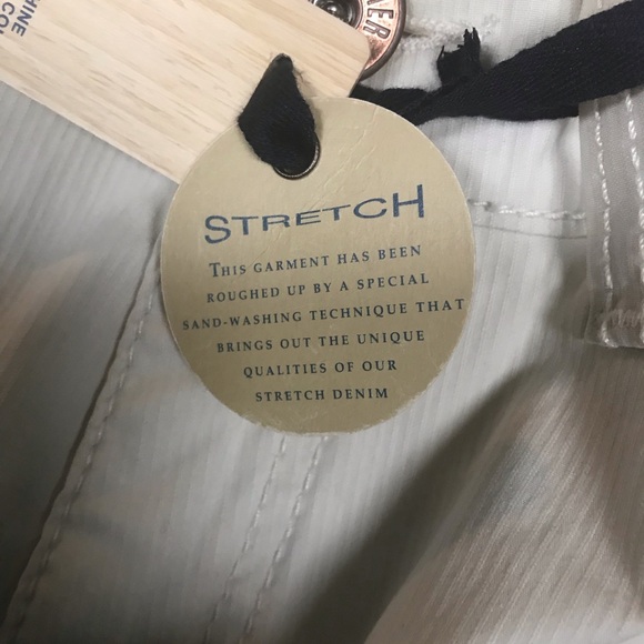 Christopher Blue NWT, stretch Cotton, tan pant w/ faint lines - Size 12 - Picture 6 of 7